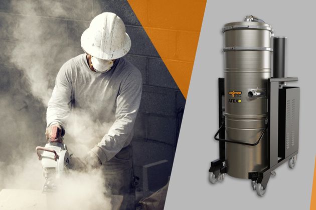 Промышленные пылесосы Coynco Iclean с автоматичекой системой очистки фильтров для бетонной и другой мелкодисперсной пыли