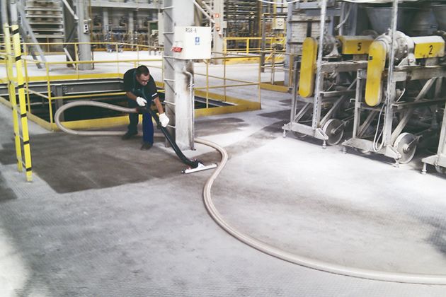 Промышленные пылесосы для уборки цементной и бетонной пыли